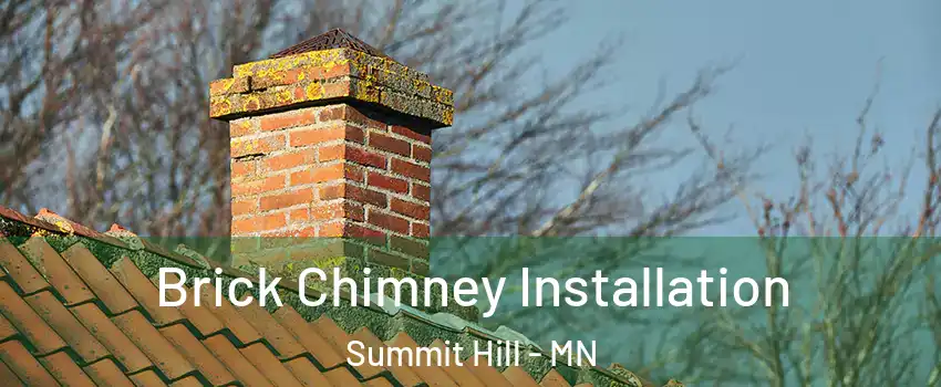 Brick Chimney Installation Summit Hill - MN