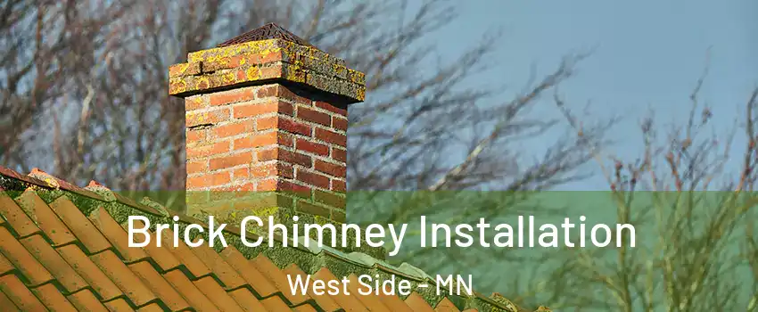 Brick Chimney Installation West Side - MN