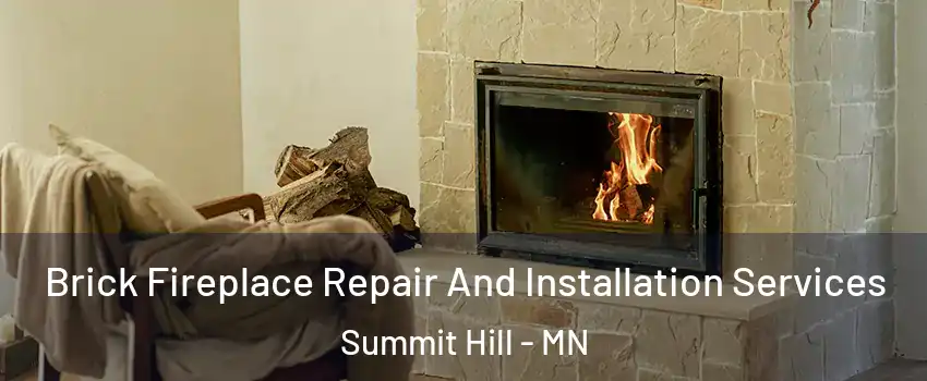 Brick Fireplace Repair And Installation Services Summit Hill - MN