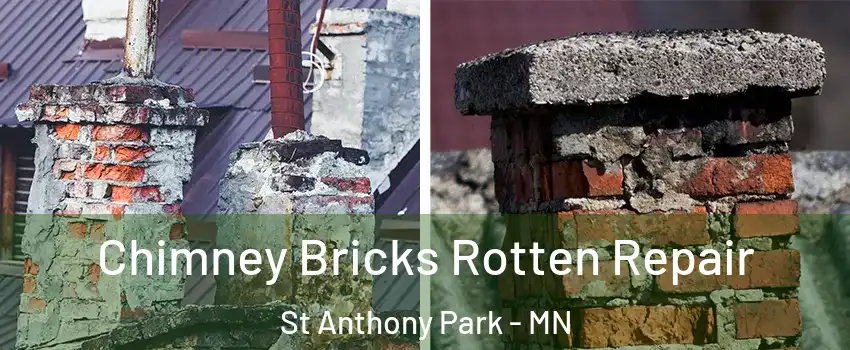 Chimney Bricks Rotten Repair St Anthony Park - MN