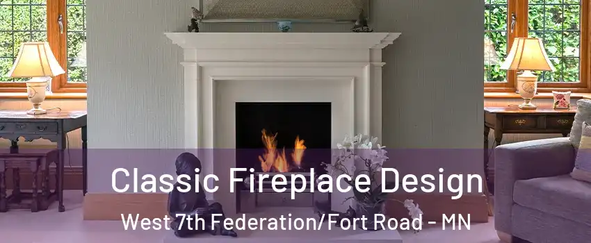 Classic Fireplace Design West 7th Federation/Fort Road - MN