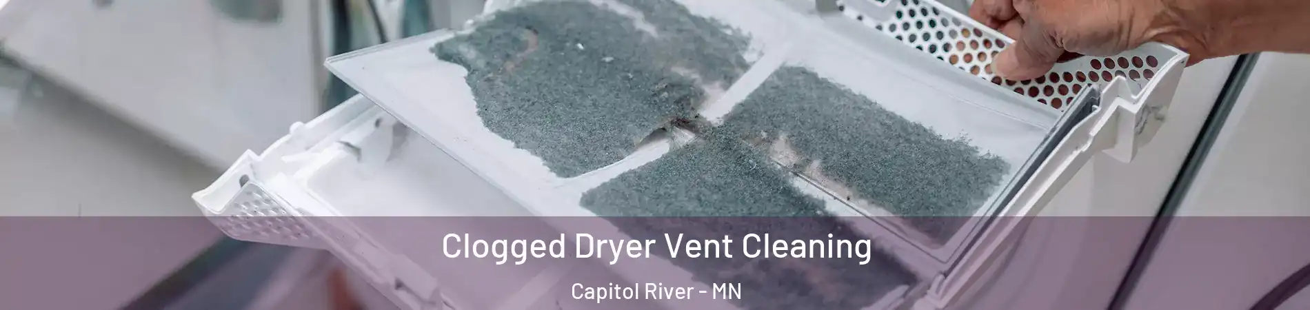 Clogged Dryer Vent Cleaning Capitol River - MN