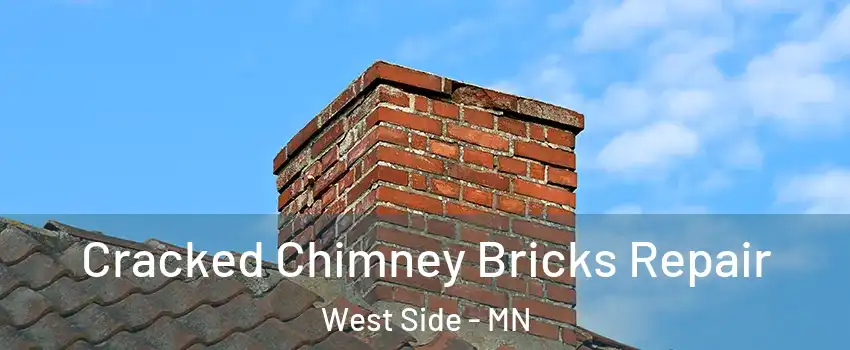 Cracked Chimney Bricks Repair West Side - MN