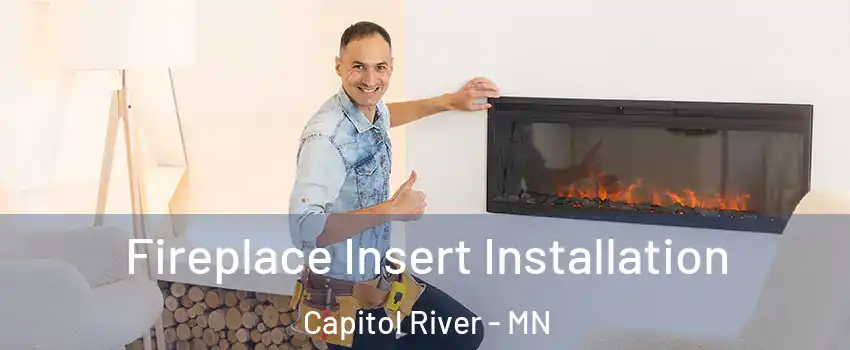 Fireplace Insert Installation Capitol River - MN