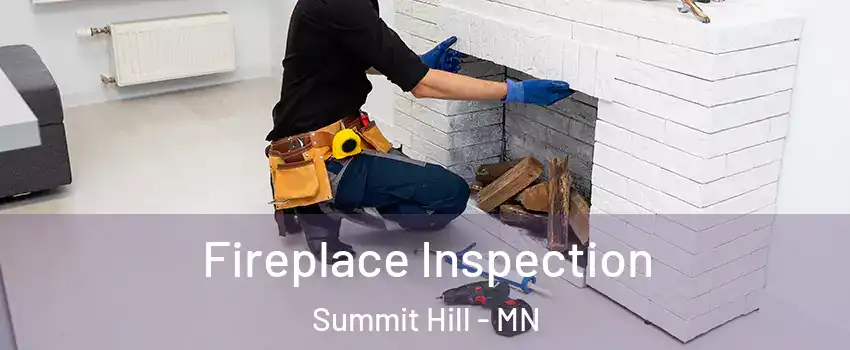 Fireplace Inspection Summit Hill - MN