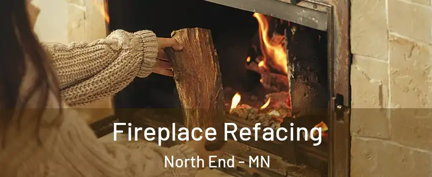 Fireplace Refacing North End - MN