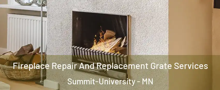 Fireplace Repair And Replacement Grate Services Summit-University - MN