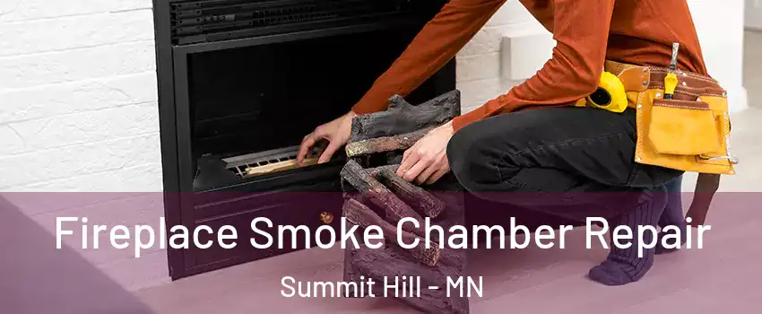 Fireplace Smoke Chamber Repair Summit Hill - MN