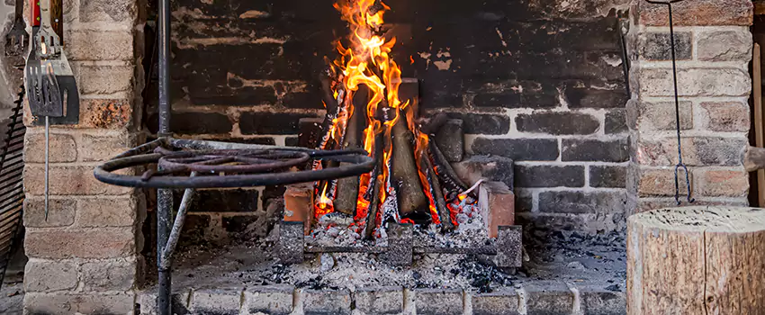 Cracked Electric Fireplace Bricks Repair Services  in West Side, MN