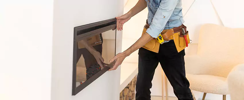 Metal Fireplace Installation in West 7th Federation/Fort Road, Minnesota