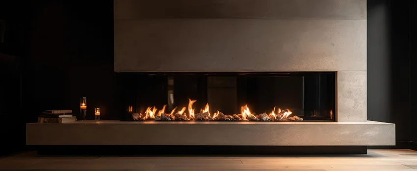 Gas Fireplace Ember Bed Design Services in West 7th Federation/Fort Road, Minnesota