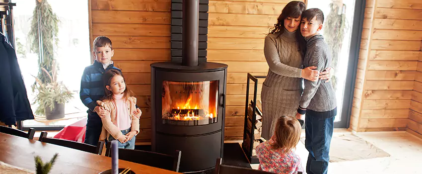 Morso Cast Iron Fireplace Insert Installation in West 7th Federation/Fort Road, Minnesota
