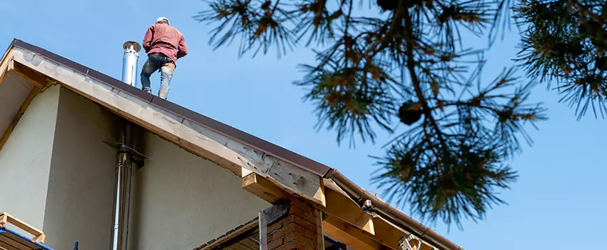 Prefab Chimney Flue Installation in West 7th Federation/Fort Road, MN