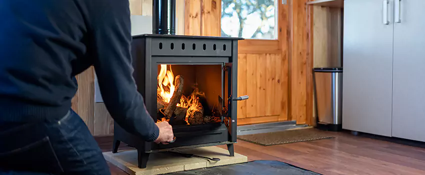 Open Hearth Wood Fireplace Installation in West Side, MN