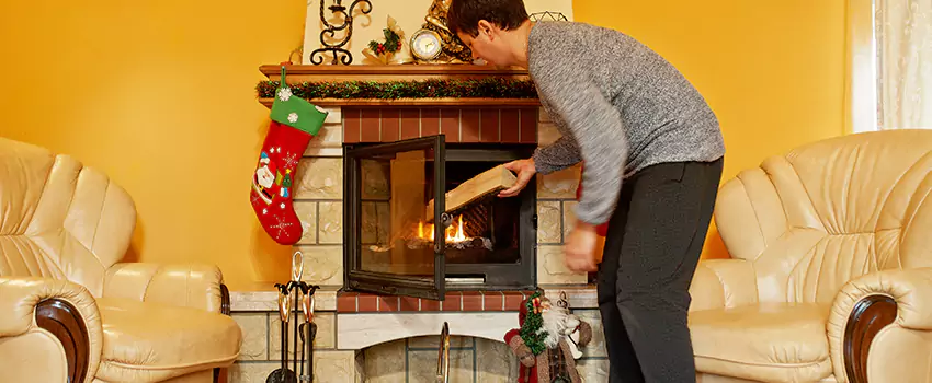 Rusted Metal Fireplace Restoration in West 7th Federation/Fort Road, Minnesota