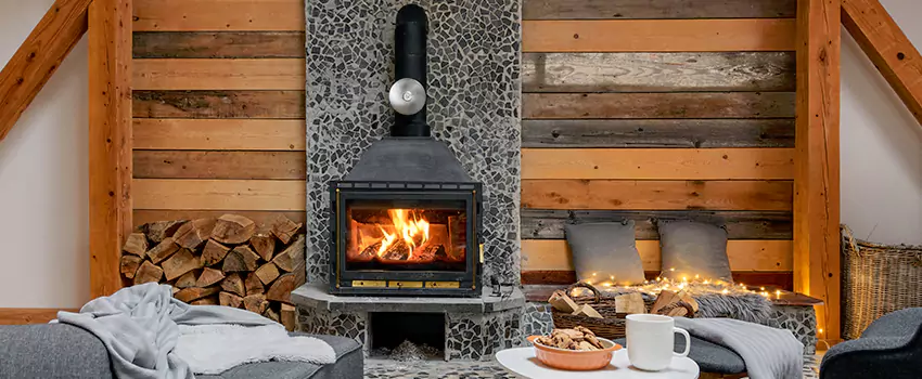 Thelin Hearth Products Direct Vent Gas Stove Fireplace Inspection in West 7th Federation/Fort Road, Minnesota