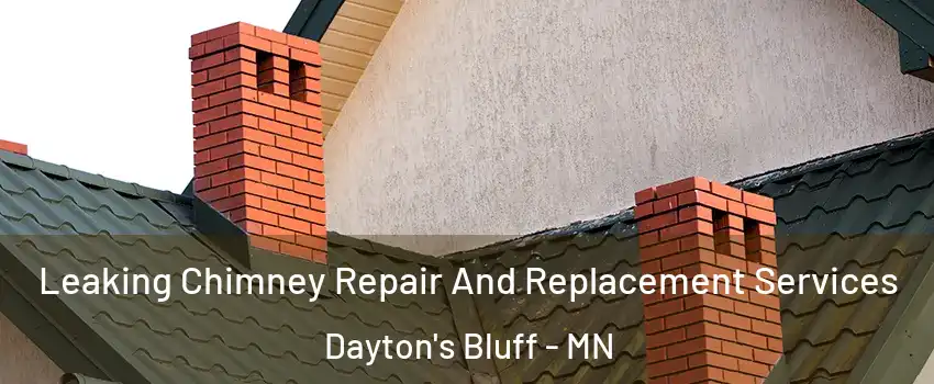 Leaking Chimney Repair And Replacement Services Dayton's Bluff - MN