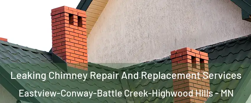 Leaking Chimney Repair And Replacement Services Eastview-Conway-Battle Creek-Highwood Hills - MN