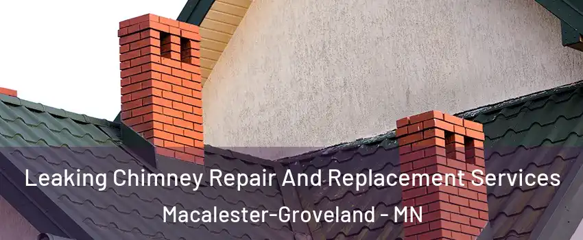 Leaking Chimney Repair And Replacement Services Macalester-Groveland - MN