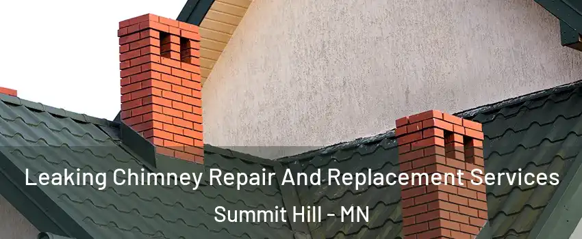 Leaking Chimney Repair And Replacement Services Summit Hill - MN