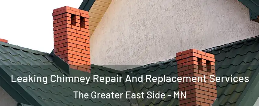 Leaking Chimney Repair And Replacement Services The Greater East Side - MN