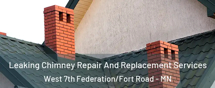 Leaking Chimney Repair And Replacement Services West 7th Federation/Fort Road - MN