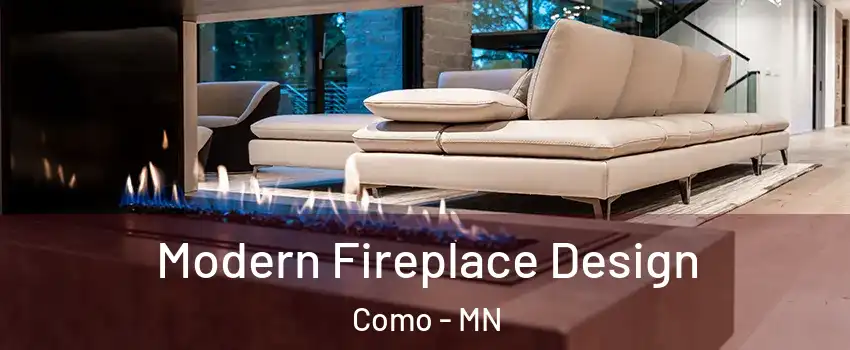 Modern Fireplace Design Como - MN