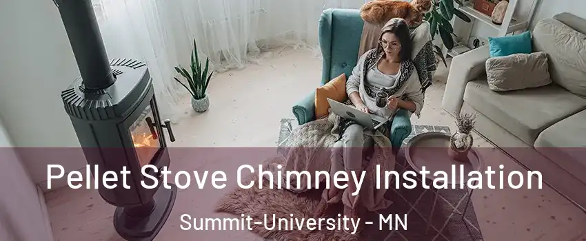 Pellet Stove Chimney Installation Summit-University - MN