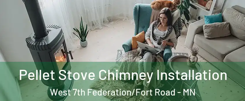 Pellet Stove Chimney Installation West 7th Federation/Fort Road - MN