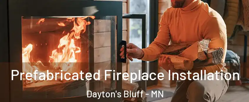 Prefabricated Fireplace Installation Dayton's Bluff - MN