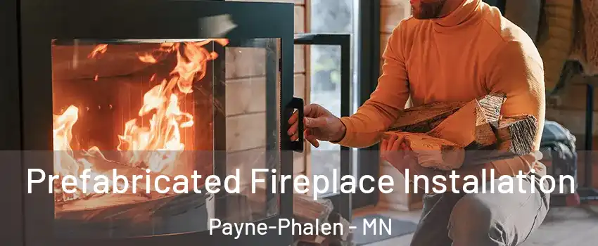 Prefabricated Fireplace Installation Payne-Phalen - MN