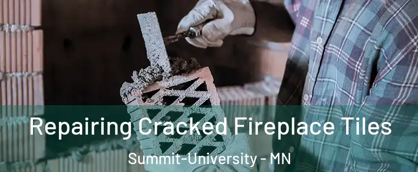 Repairing Cracked Fireplace Tiles Summit-University - MN