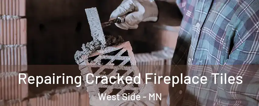 Repairing Cracked Fireplace Tiles West Side - MN