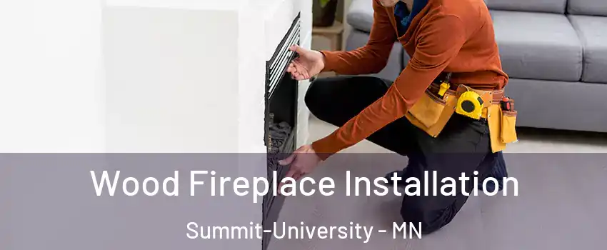 Wood Fireplace Installation Summit-University - MN